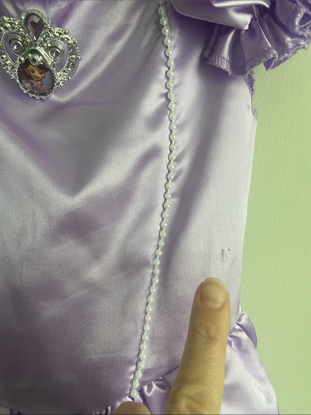 Disney Lavender Sofia the First Girls' Princess Dress Costume 3T-4t - Picture 3 of 8
